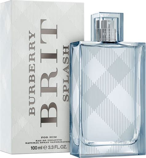 burberry brit splash for him edt 100ml|burberry brit splash cologne.